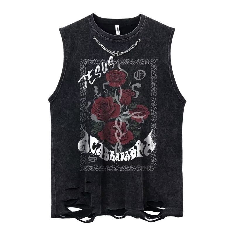 Emo Vibes Necklace Tank