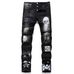 Men's Punk Aesthetic Jeans